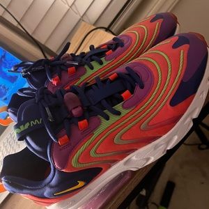 2020 Air Max 270 React ENG ‘raspberry Ripple’ colorful